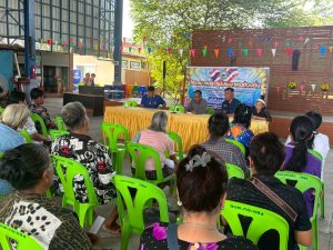 การประชุมประชาคมเพื่อพิจารณาร่างแผนพัฒนาท้องถิ่น(พ.ศ.2566-2570)เพิ่มเติม/เปลี่ยนแปลง ครั้งที่ 1 พ.ศ. 2569 ขององค์การบริหารส่วนตำบลกระแชง